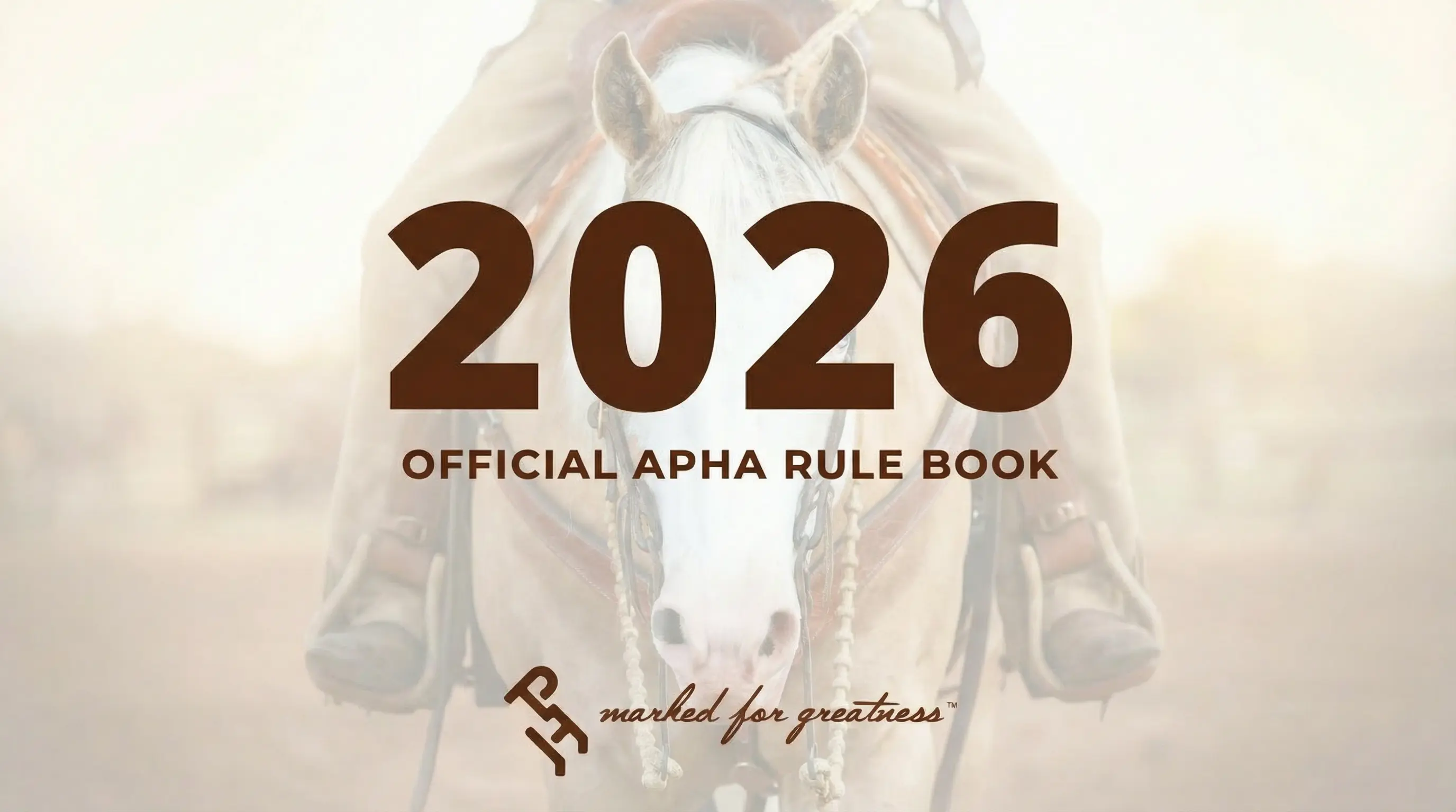 APHA Official Rule Book